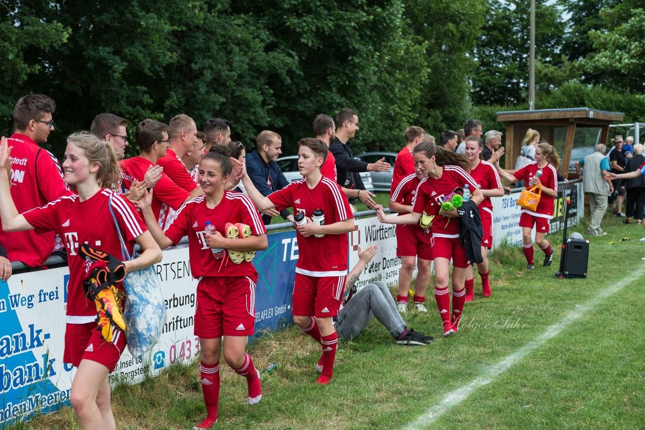 Bild 100 - Aufstiegsspiel SG Borgstedt/Brekendorf - SV Wahlstedt : Ergebnis: 1:4